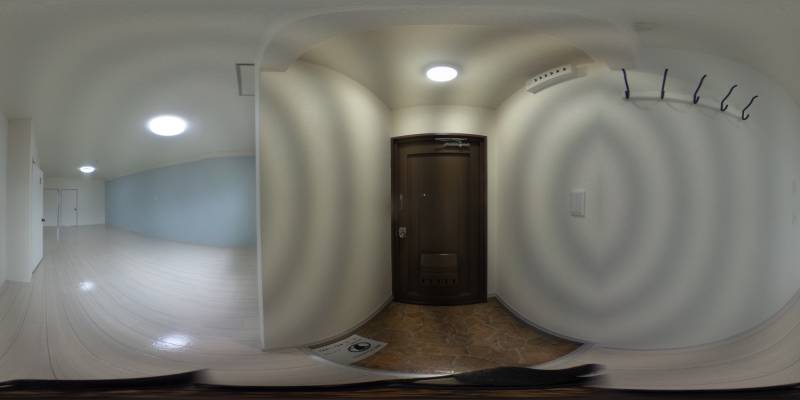 パノラマ画像玄関