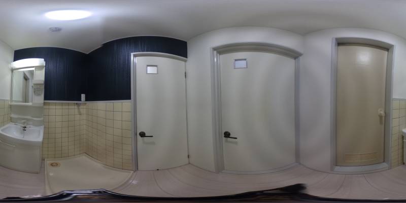 パノラマ画像洗面所