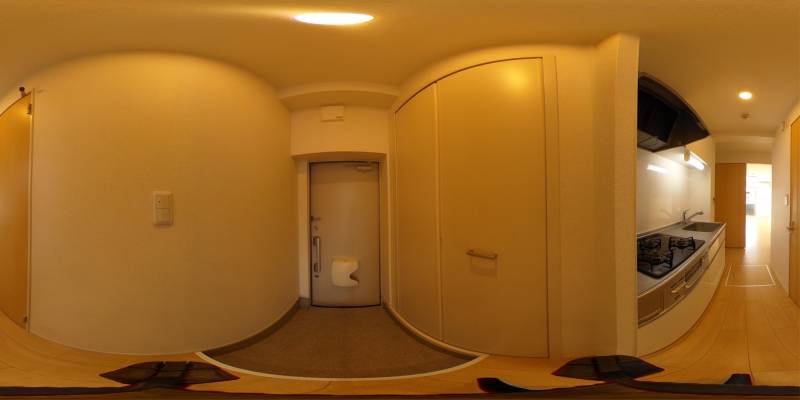 パノラマ画像玄関