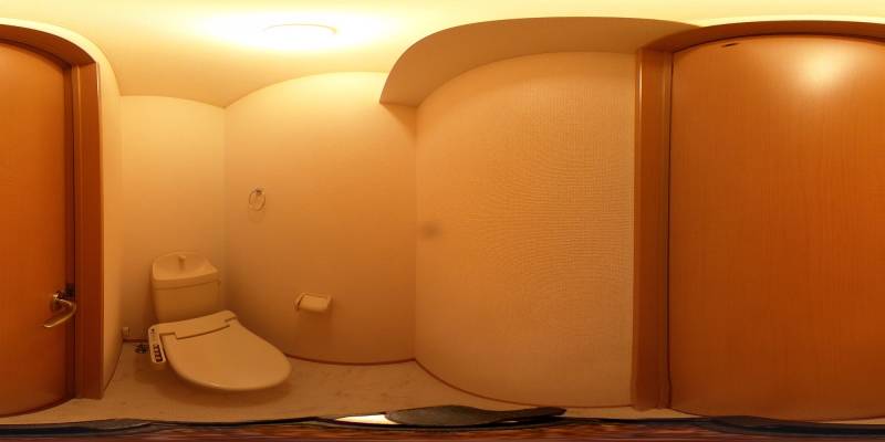 パノラマ画像トイレ