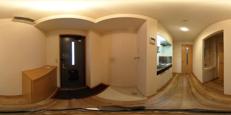 パノラマ画像玄関