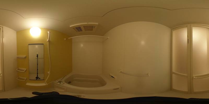 パノラマ画像バスルーム