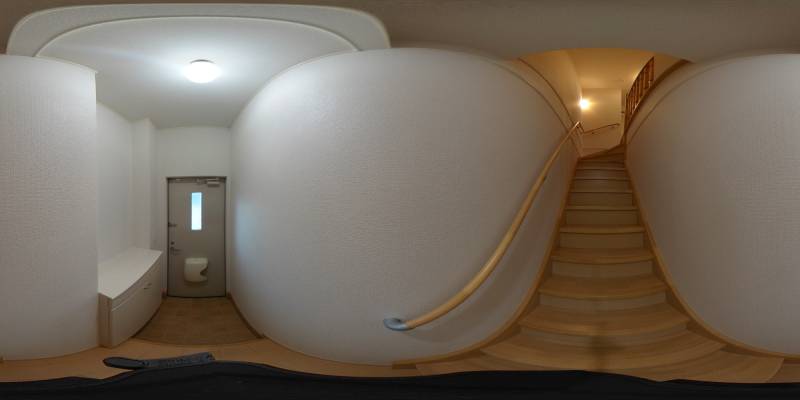 パノラマ画像玄関