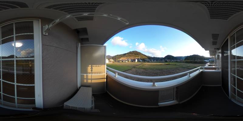 パノラマ画像洗面所