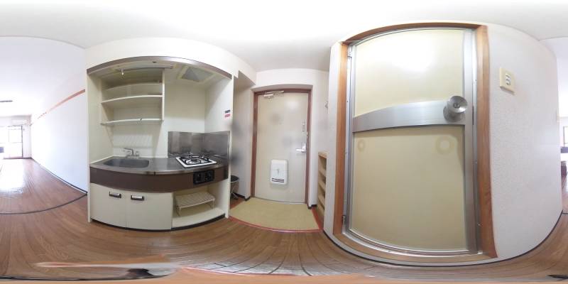 パノラマ画像キッチン