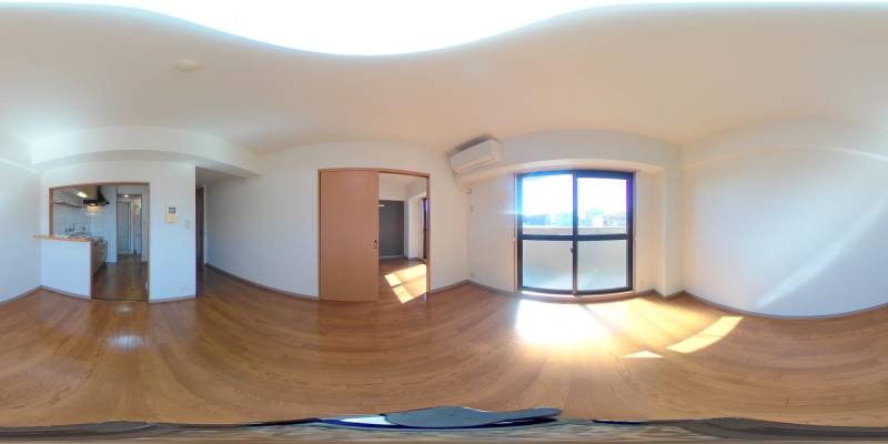 パノラマ画像リビング