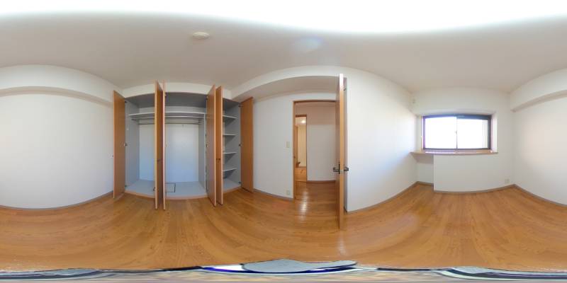 パノラマ画像洋室