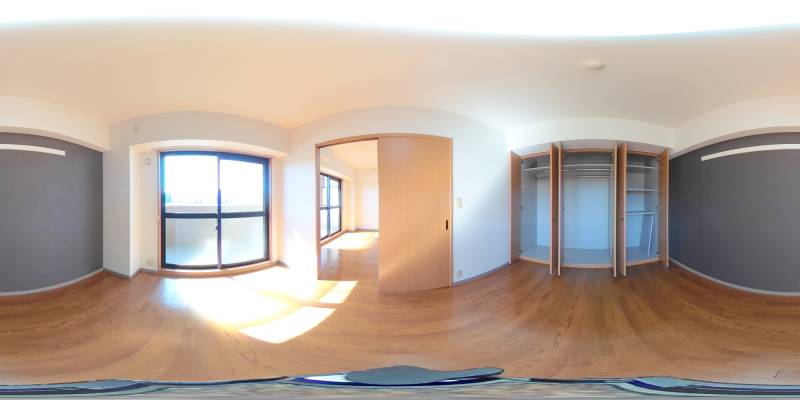 パノラマ画像洋室