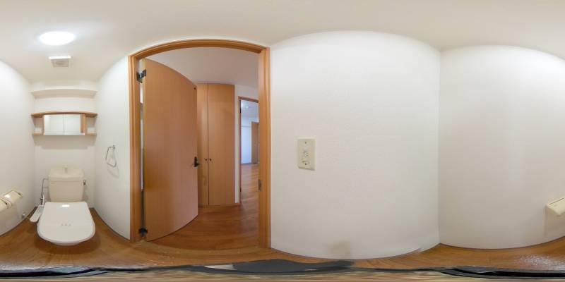 パノラマ画像トイレ