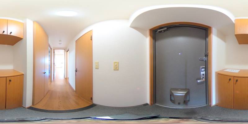 パノラマ画像玄関