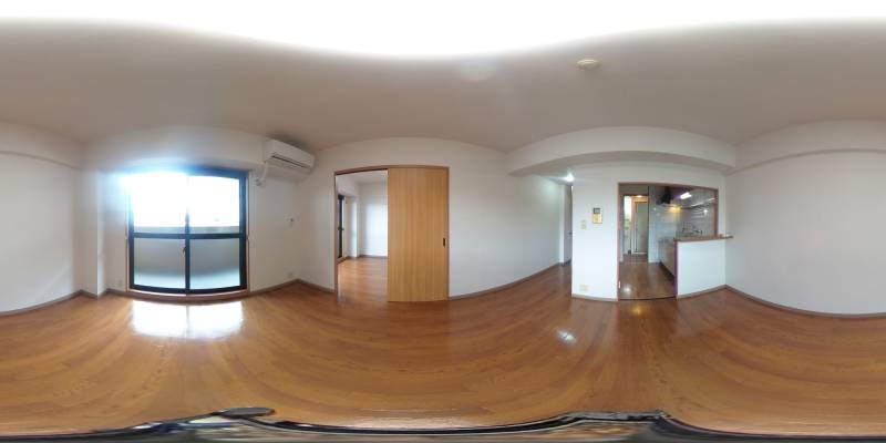 パノラマ画像リビング