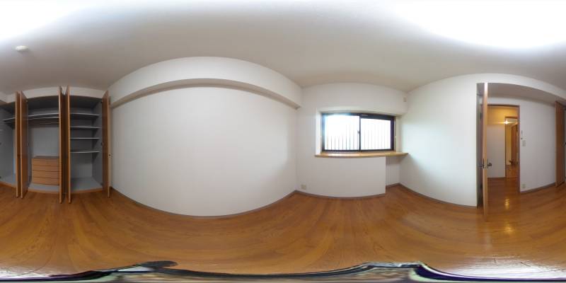 パノラマ画像洋室