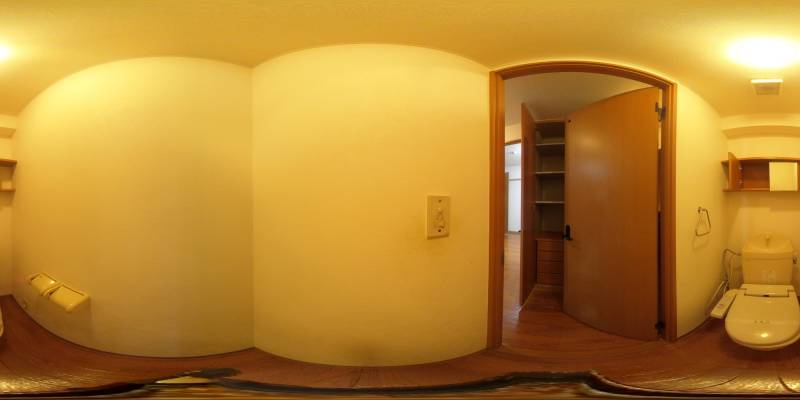 パノラマ画像トイレ