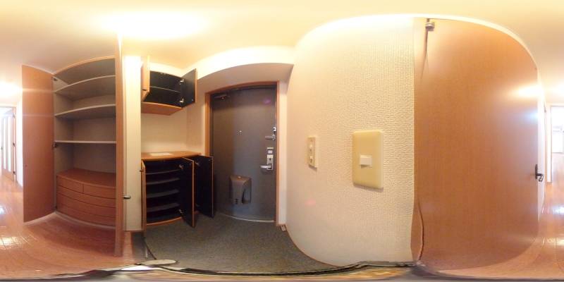 パノラマ画像玄関