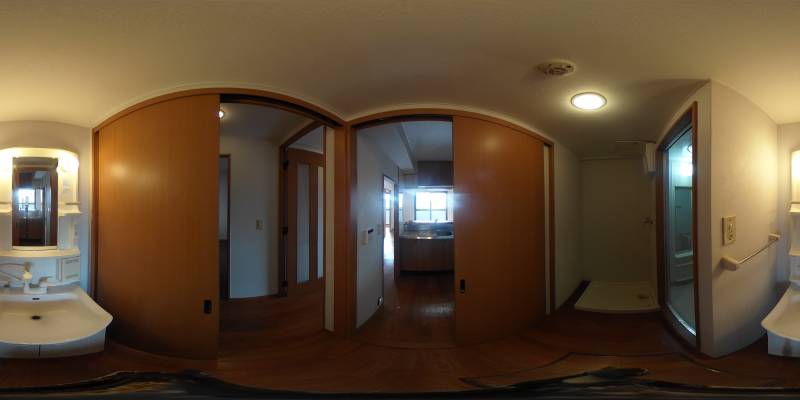 パノラマ画像洋室