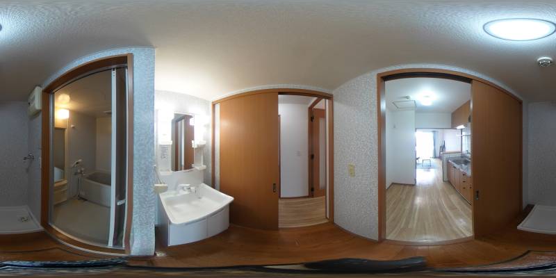 パノラマ画像洋室