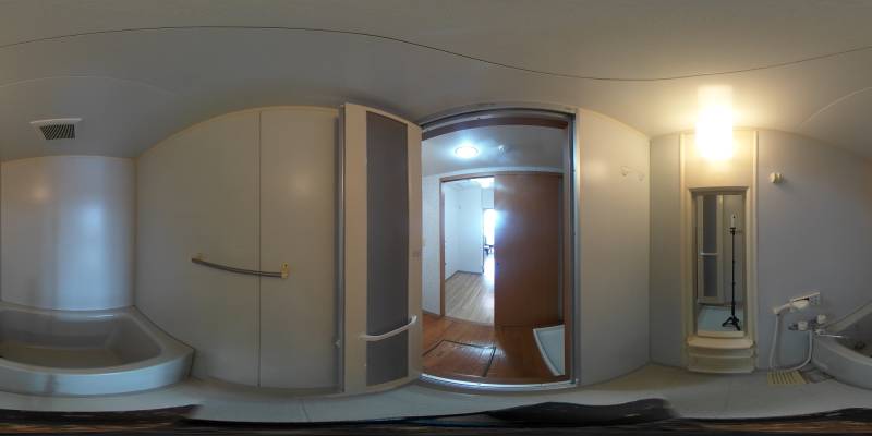 パノラマ画像洗面所