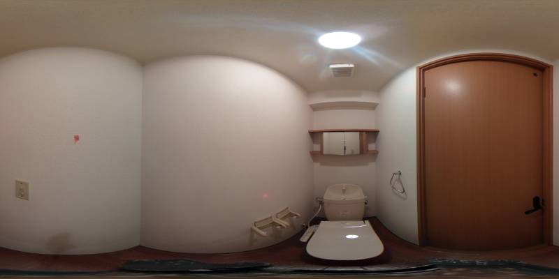 パノラマ画像トイレ