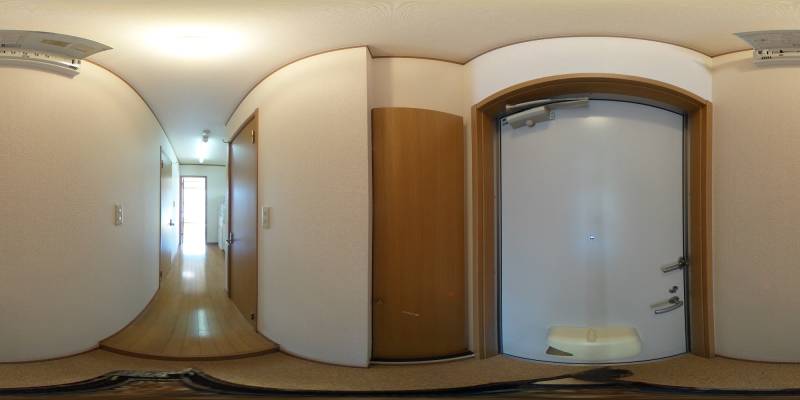 パノラマ画像玄関