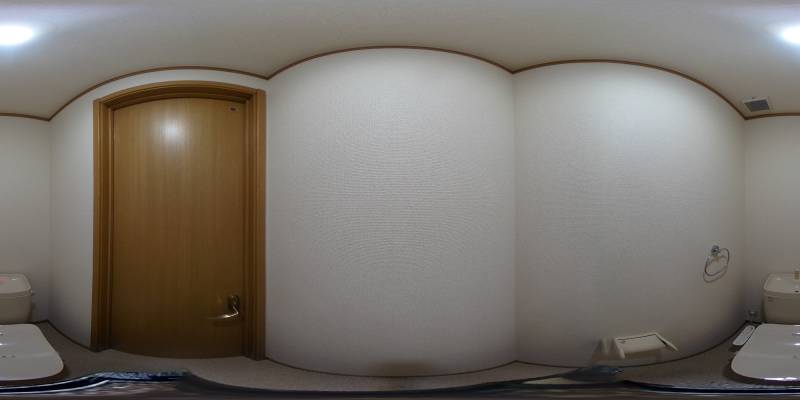 パノラマ画像トイレ