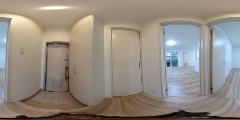 パノラマ画像玄関