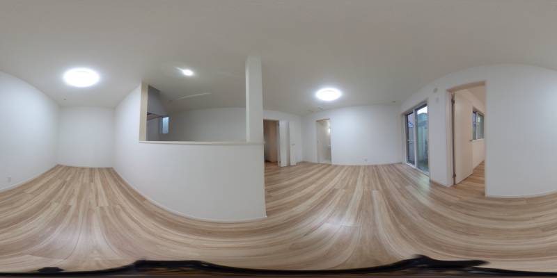 パノラマ画像リビング