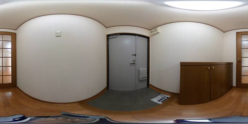 パノラマ画像玄関