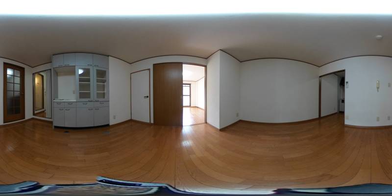 パノラマ画像リビング