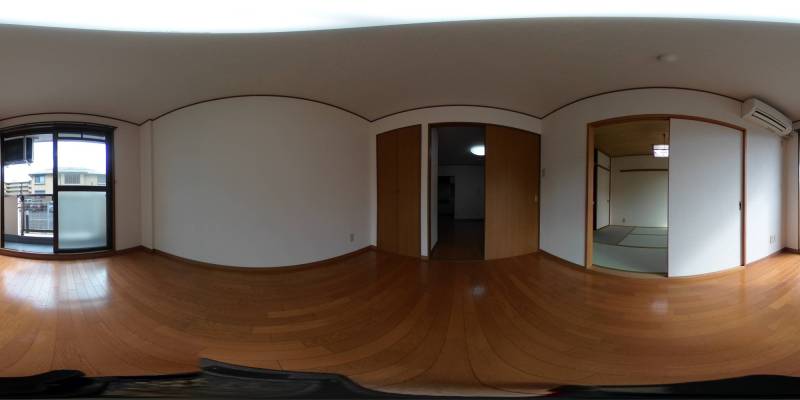 パノラマ画像洋室