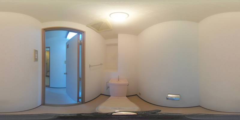 パノラマ画像トイレ