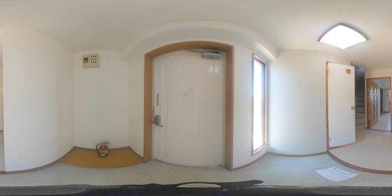 パノラマ画像玄関