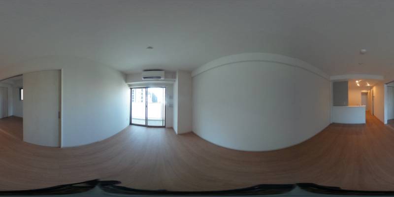 パノラマ画像リビング