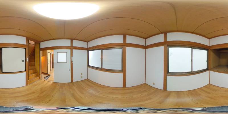 パノラマ画像洋室