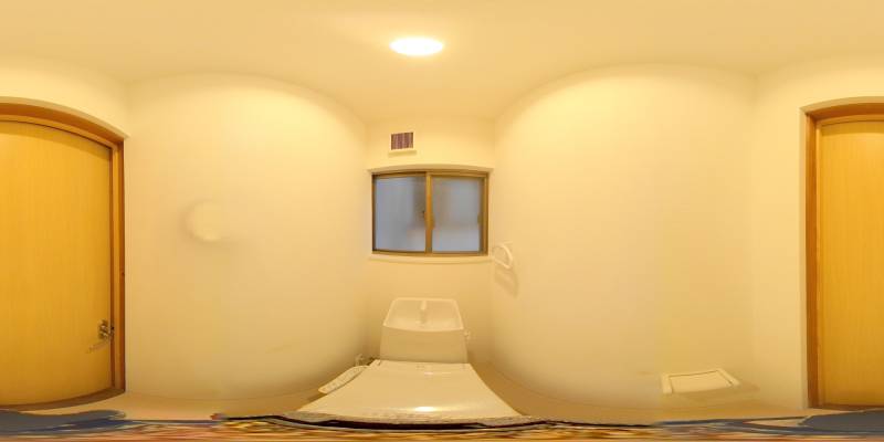 パノラマ画像トイレ