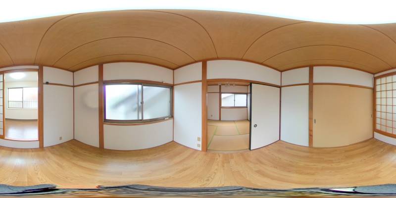 パノラマ画像洋室