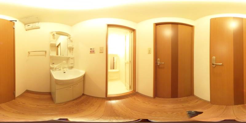 パノラマ画像洗面所