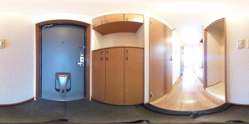 パノラマ画像玄関