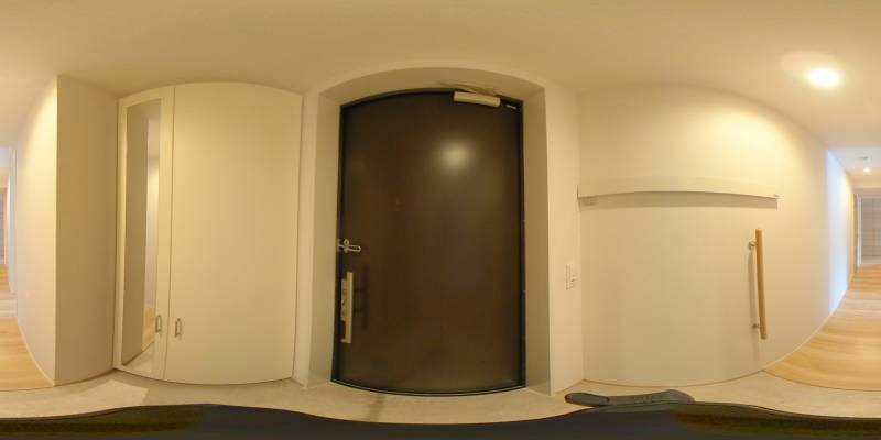 パノラマ画像玄関