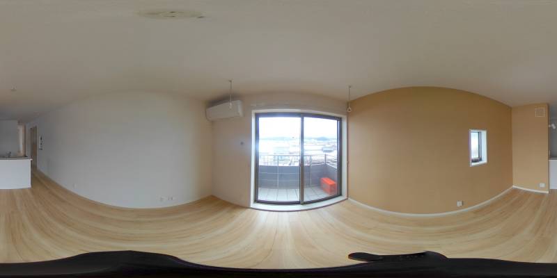 パノラマ画像リビング