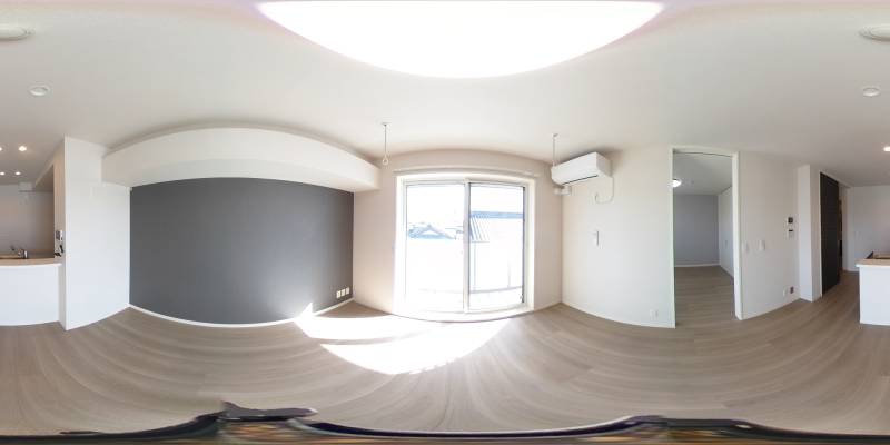 パノラマ画像リビング