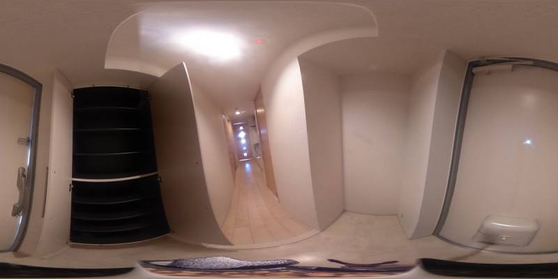 パノラマ画像玄関