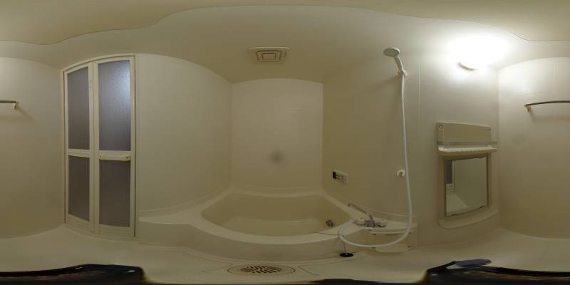 パノラマ画像バスルーム