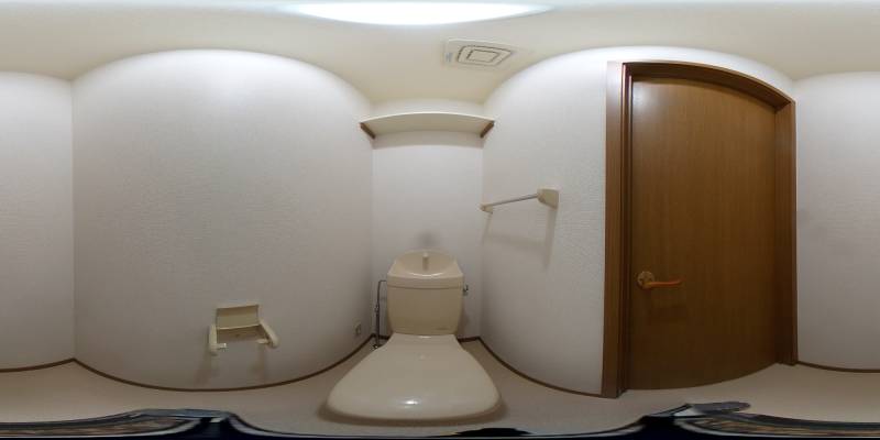 パノラマ画像トイレ