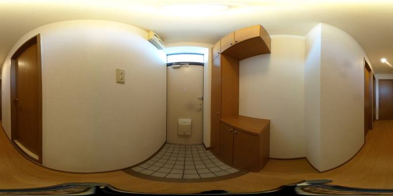 パノラマ画像玄関