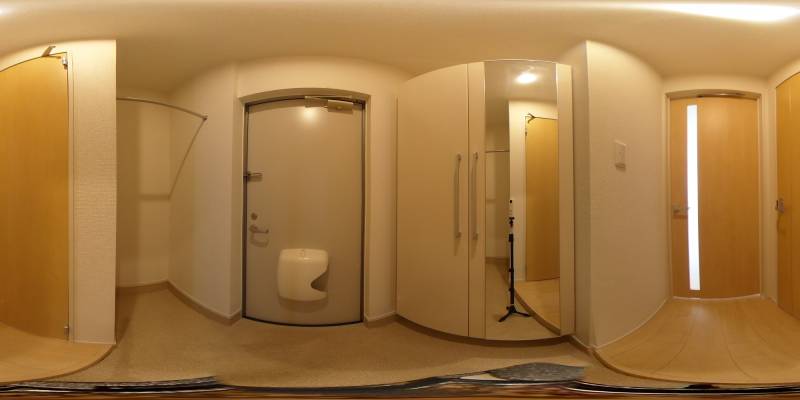 パノラマ画像玄関