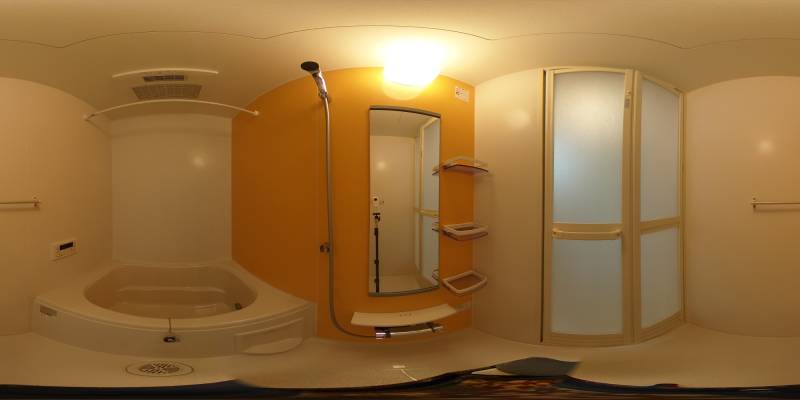 パノラマ画像バスルーム