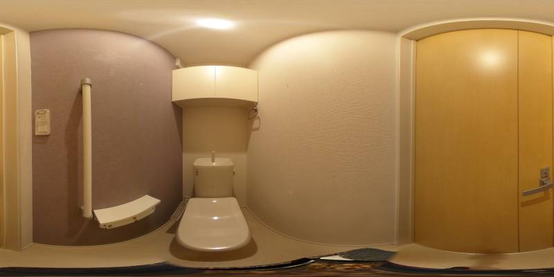 パノラマ画像トイレ