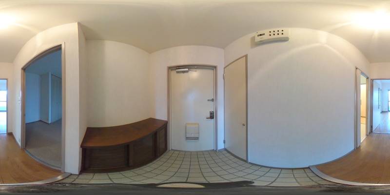 パノラマ画像玄関