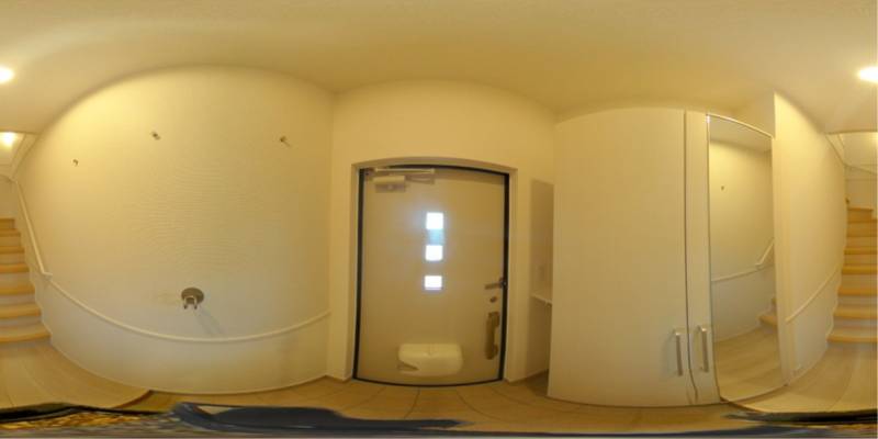 パノラマ画像玄関