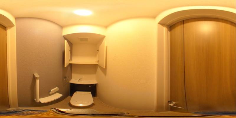 パノラマ画像トイレ